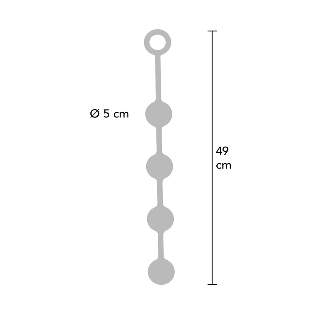 Hidden Desire Extreme Heavy Anal Balls XLarge - image 5