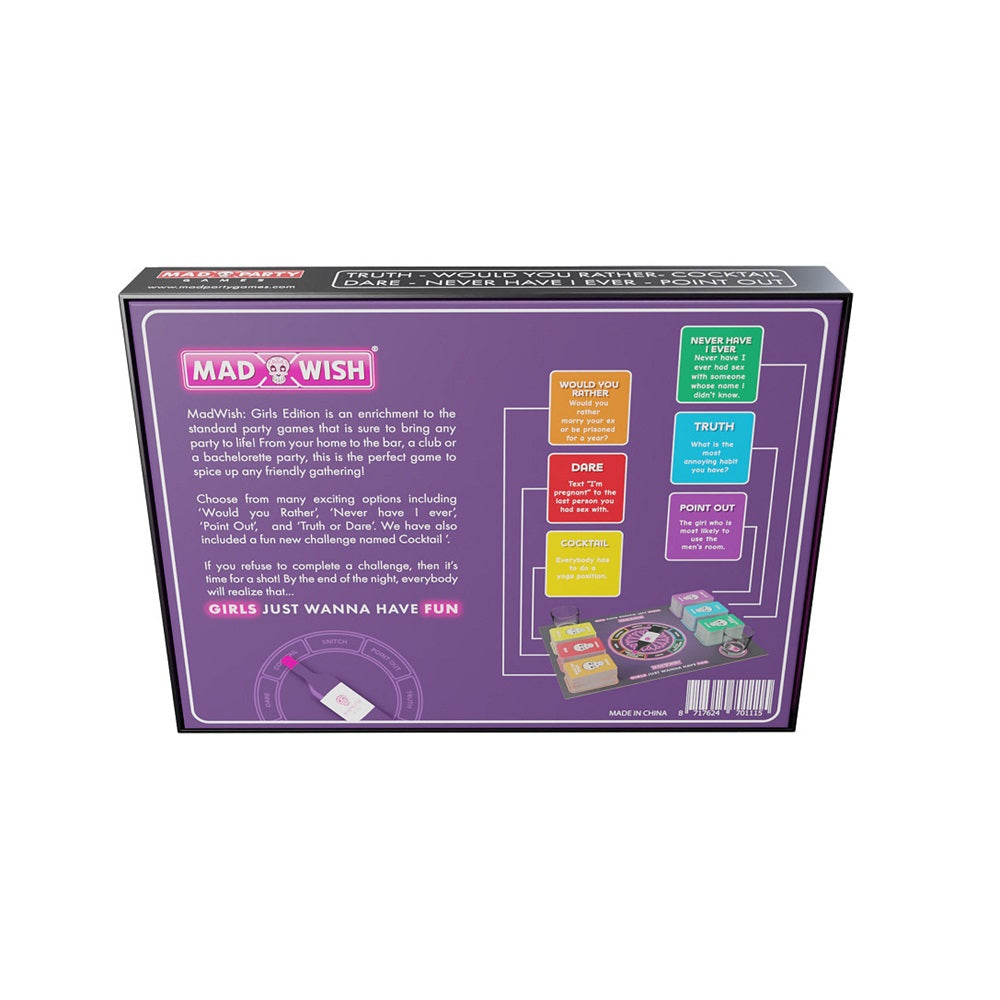 MadWish Girls Edition Party Drinking Game - image 4