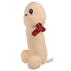 Plush penis with plush testicles