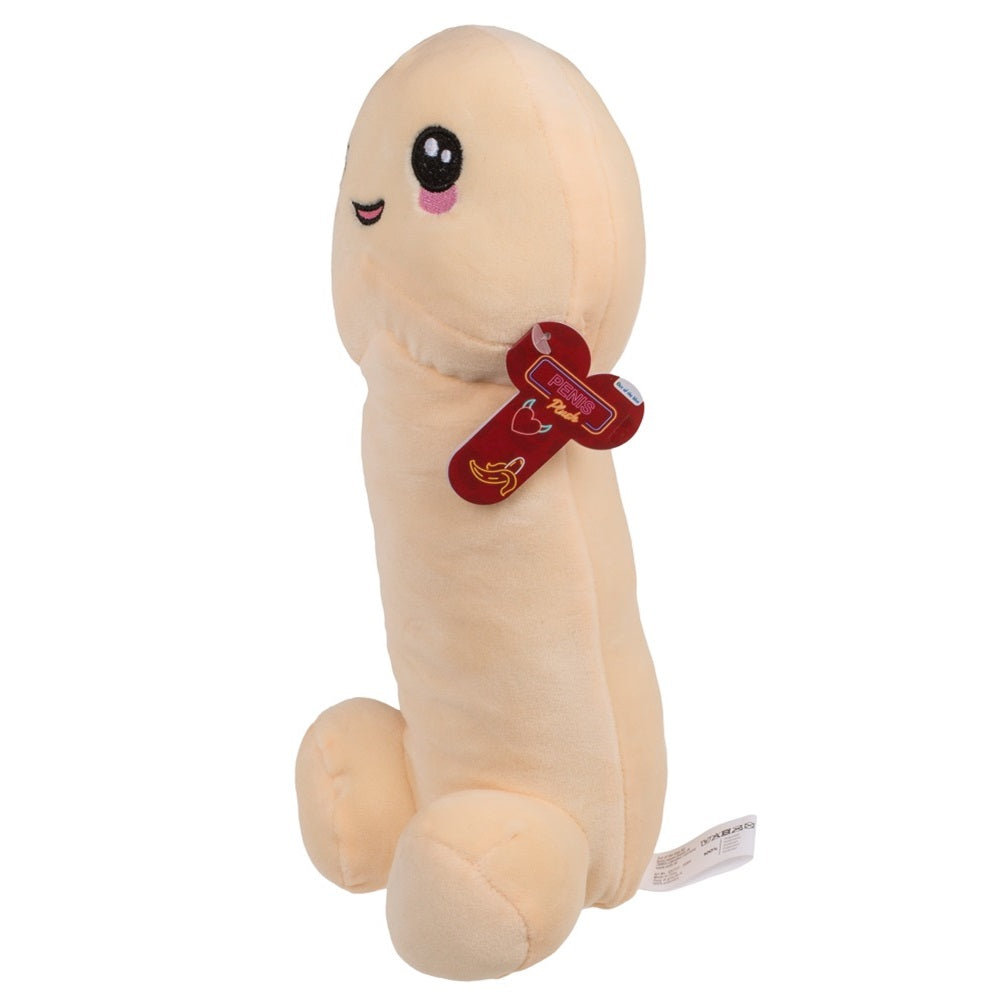 Plush penis with plush testicles