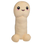 Plush penis with plush testicles