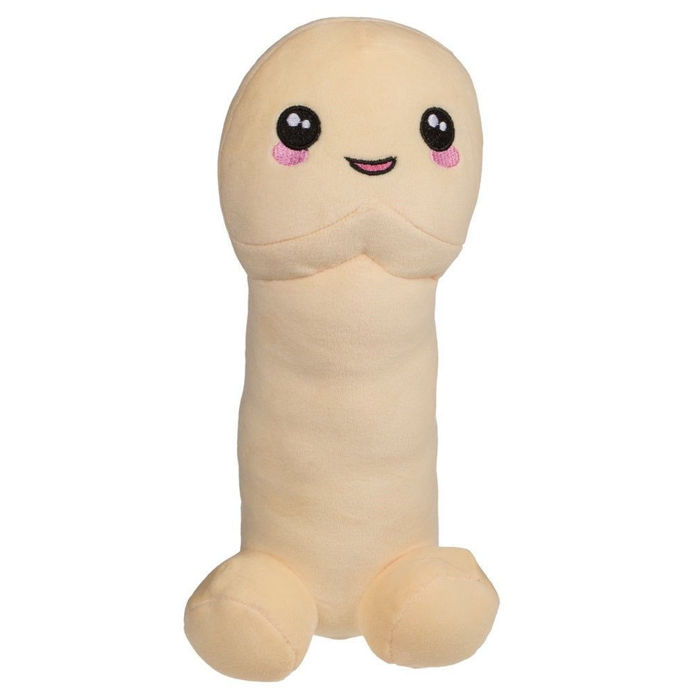 Plush penis with plush testicles