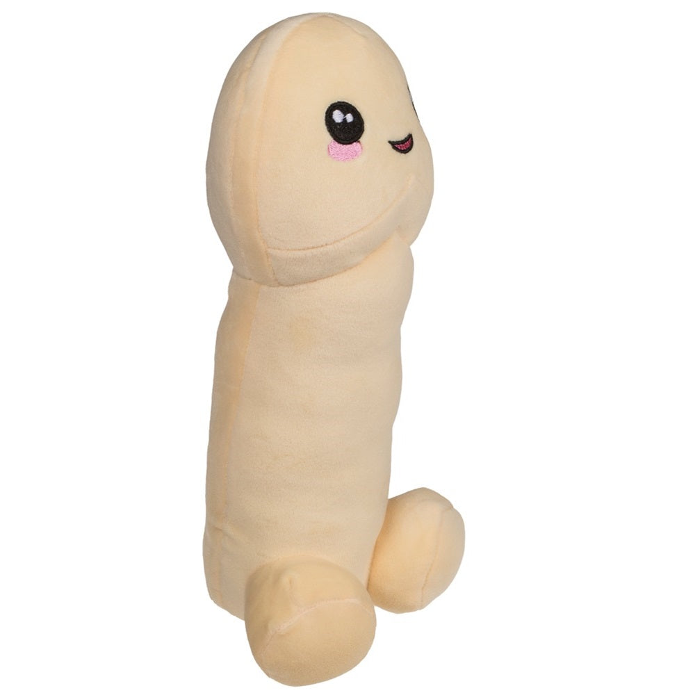 Plush penis with plush testicles