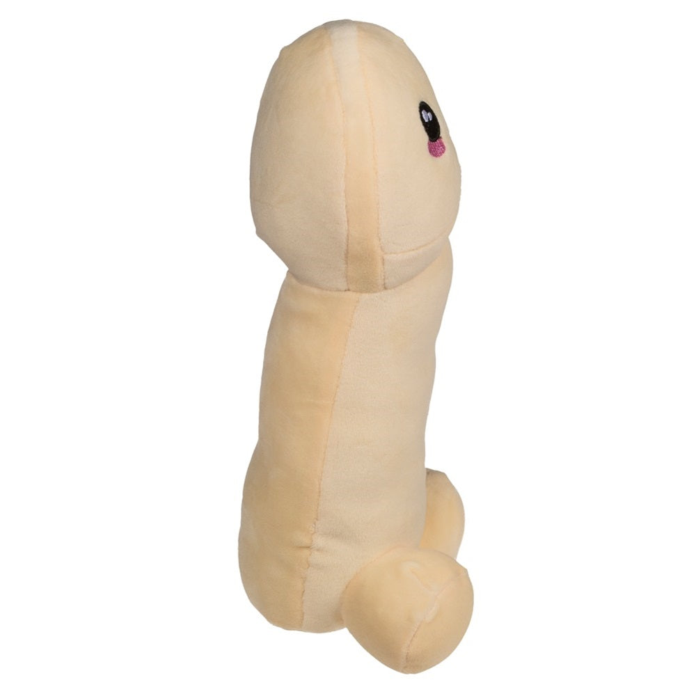 Plush penis with plush testicles