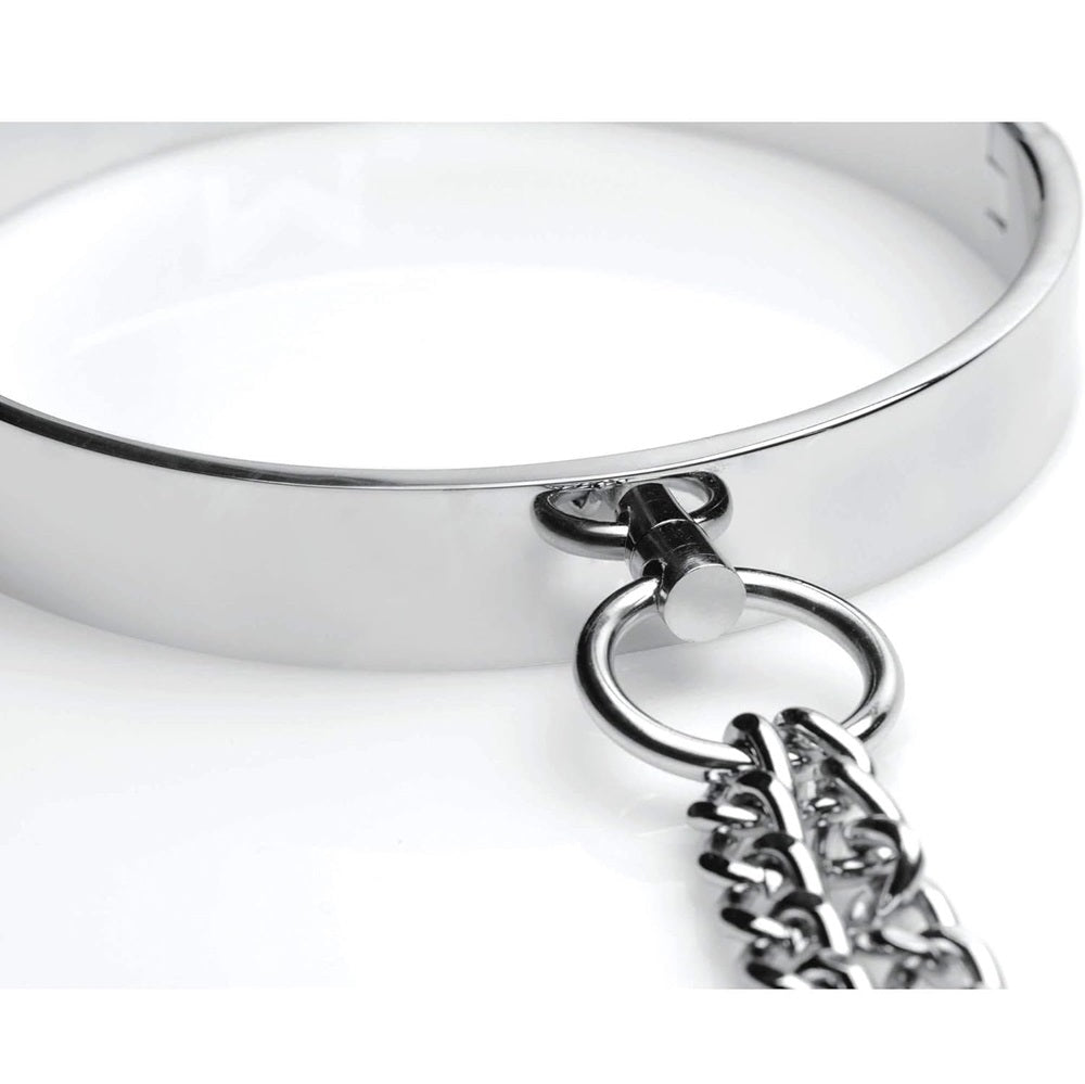 Metal Neck Collar with adjustable Nipple Clamps 12cm - image 2