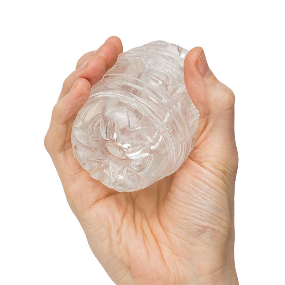 TOYBOY Small Male clear Masturbator with soft texture