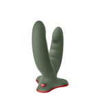 Fun Factory Ryde Silicone Double Dildo Wild Olive