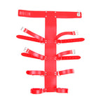 Bondage Red Leather Armbinder Restraints Harness - image 4