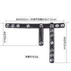 NAUGHTY TOYS Cock and balls dividing leather ring - image 3