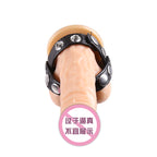 NAUGHTY TOYS Cock and balls dividing leather ring - image 6