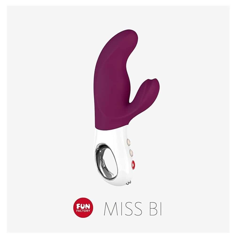 Fun Factory MISS BI Rabbit Vibrator GRAPE Κύρια εικόνα προϊόντος