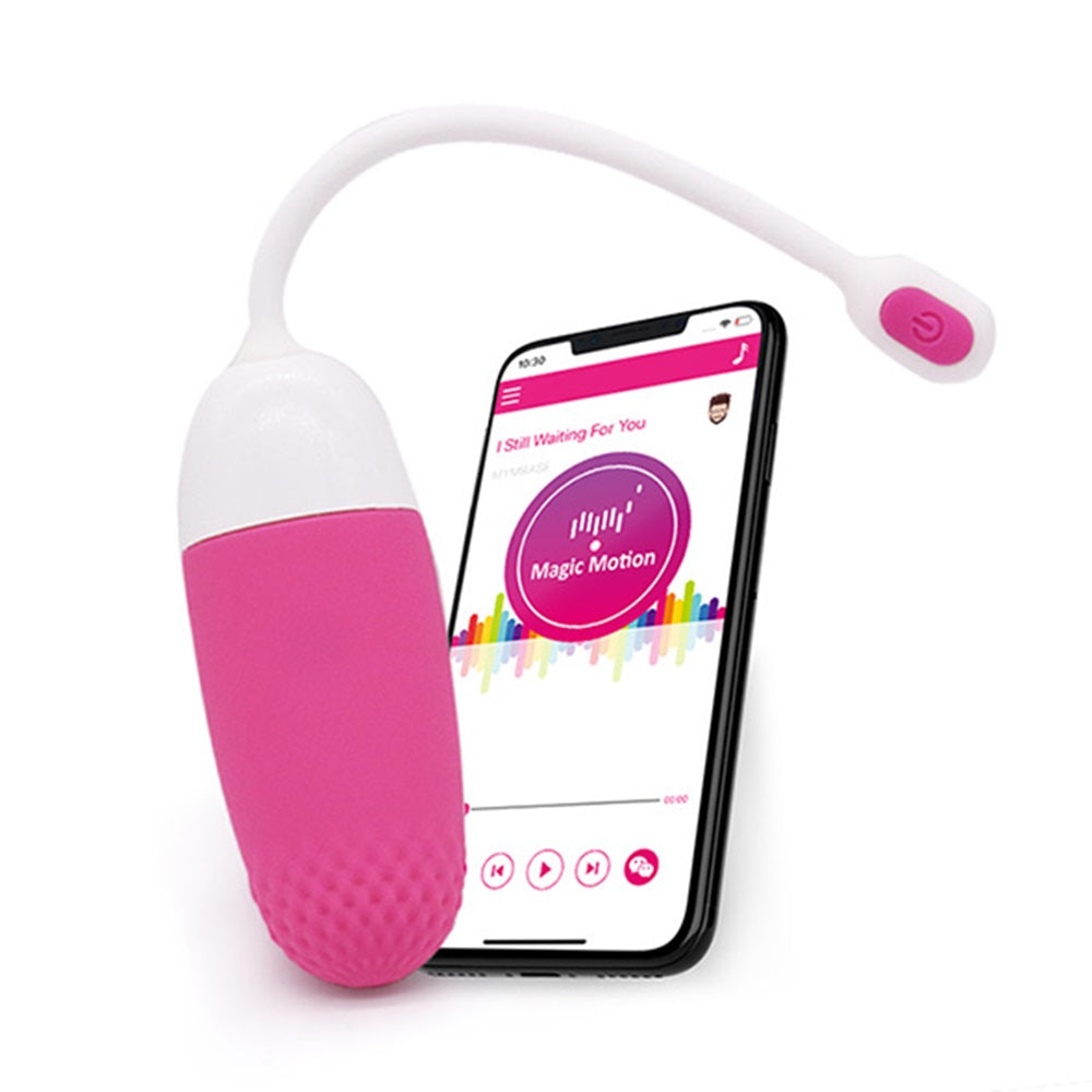 Magic Motion Vini App Controlled Love Egg Pink White