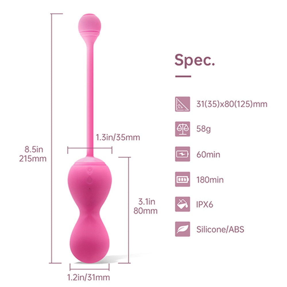 Magic Motion Smart Kegel Master Balls Pink - image 8