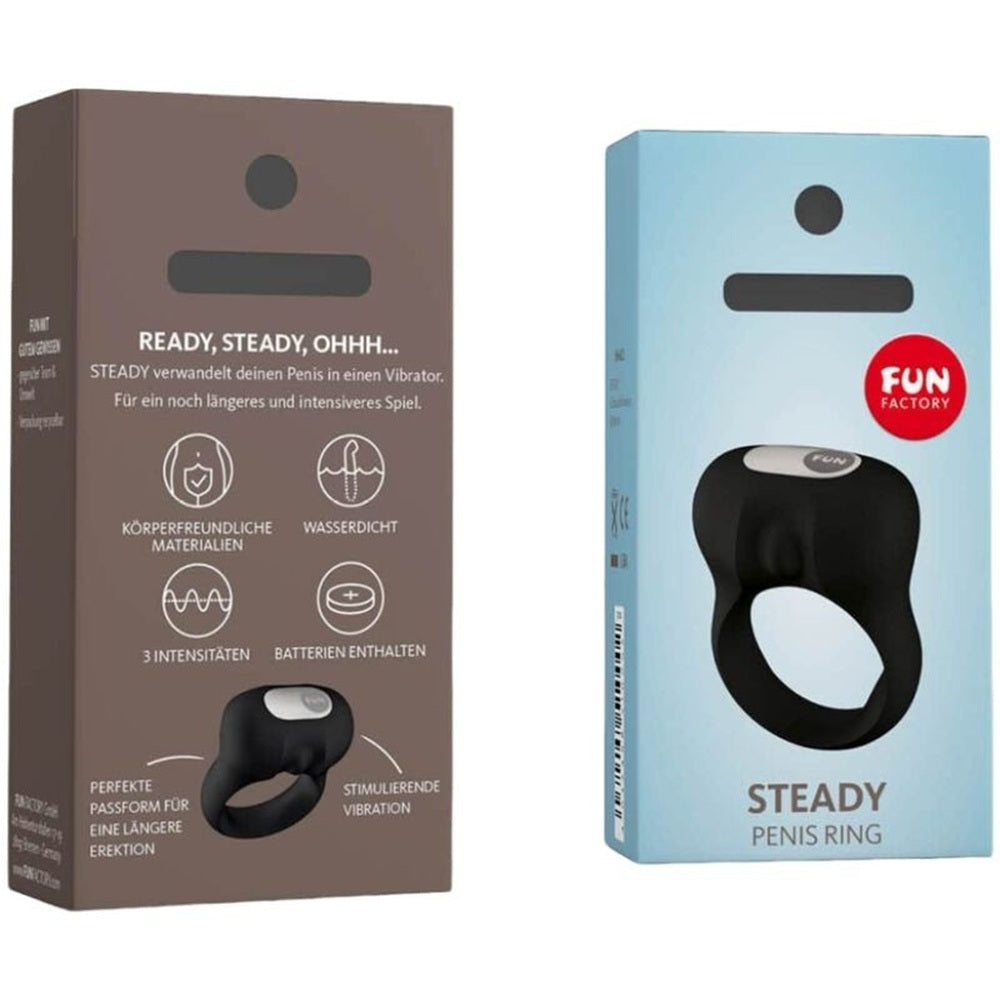 Fun Factory Steady penis ring with vibration Δευτερεύουσα εικόνα προϊόντος