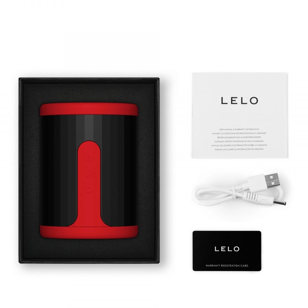 Lelo F2S App Controlled men masturbator RED - image 2