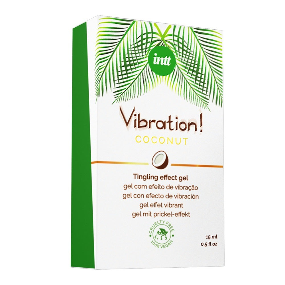 Intt Vibration! Coconut Tingling Effect Gel 15 ml - image 3