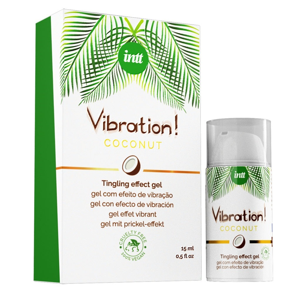 Intt Vibration! Coconut Tingling Effect Gel 15 ml