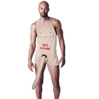 Sex Machine Apron with cock and balls