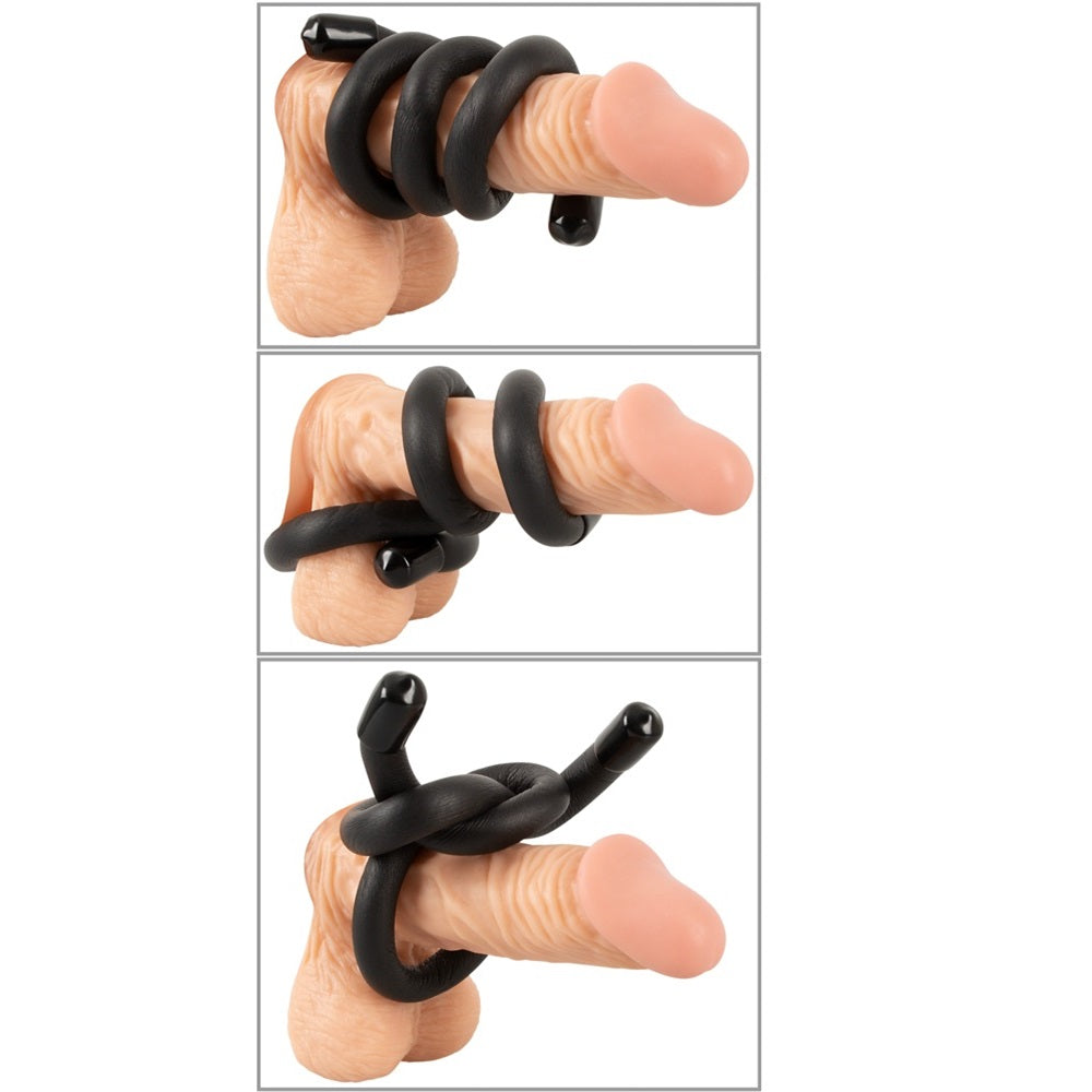 Bad Kitty bendable cock and ball ring - image 7