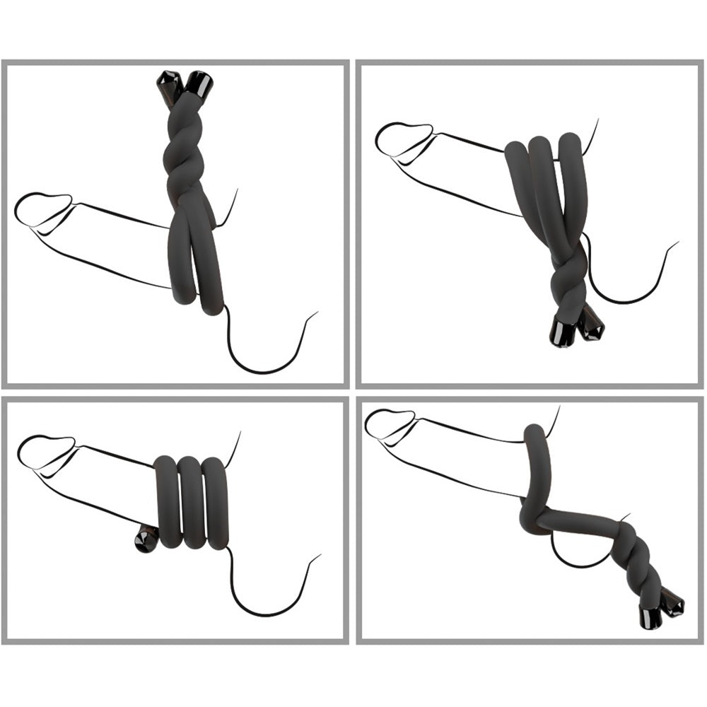 Bad Kitty bendable cock and ball ring - image 6