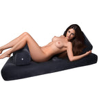 Inflatable velvet luxury bed with a sex machine - image 9