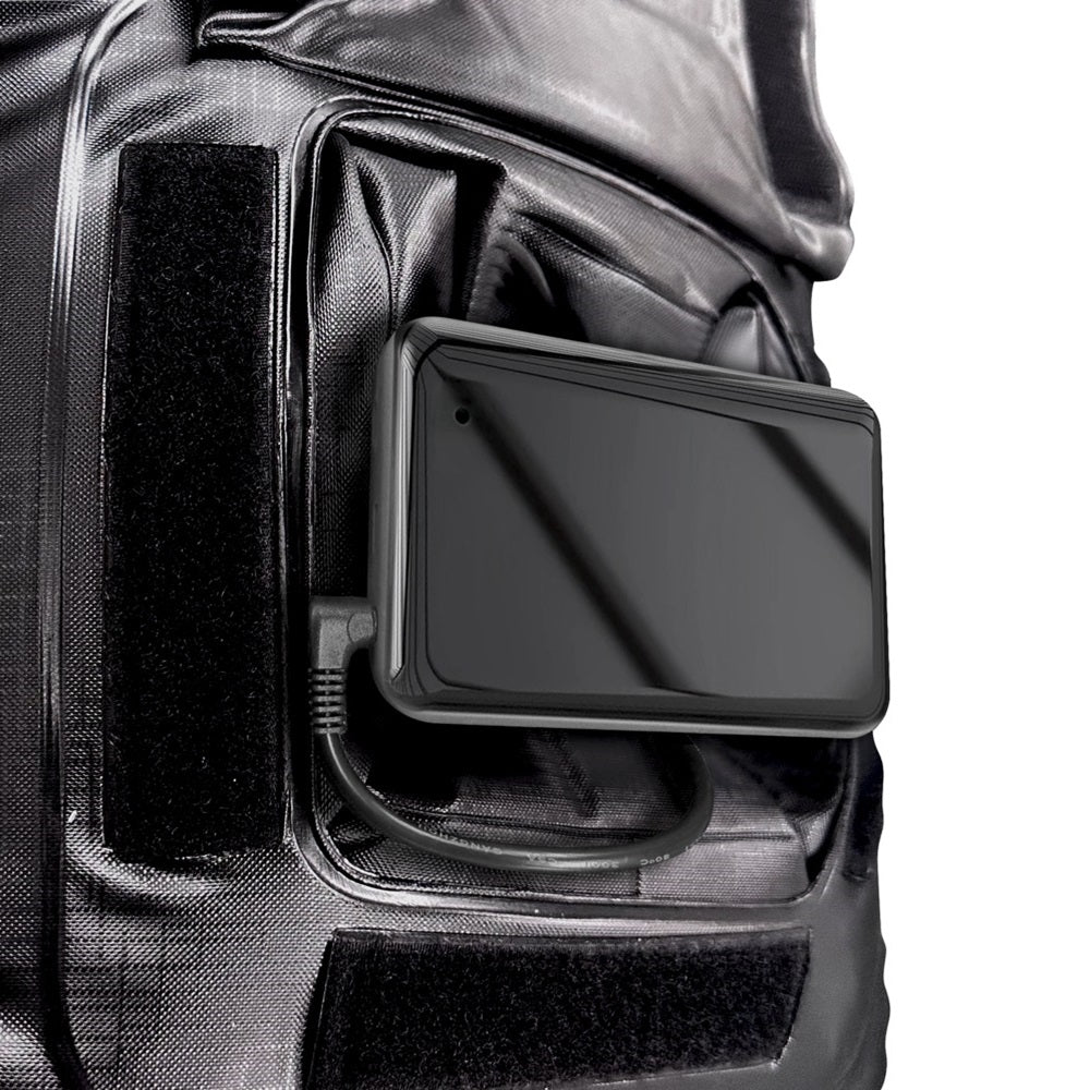 Inflatable velvet luxury bed with a sex machine - image 8