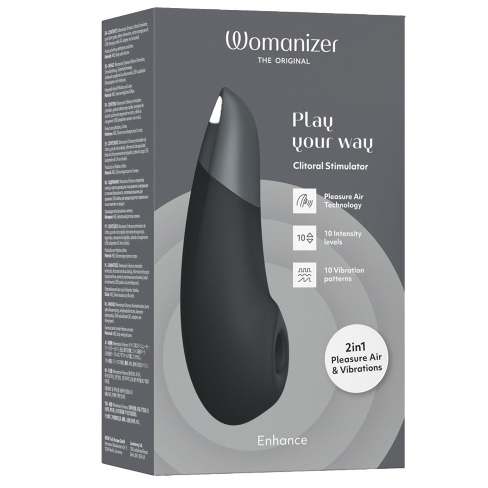 Womanizer Enhance silent pulsator vibrator Black - image 8