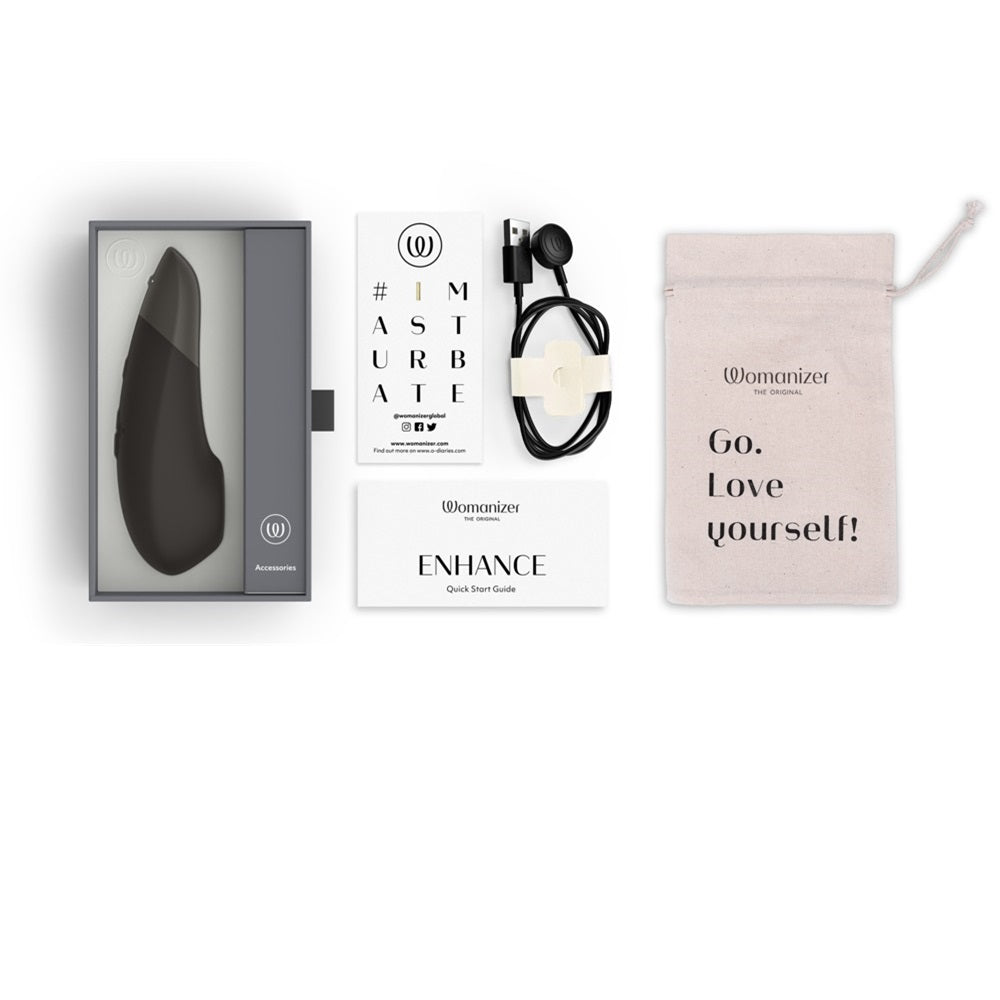 Womanizer Enhance silent pulsator vibrator Black - image 2