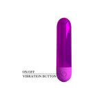Pretty Love Kiwi mini bullet vibrator PURPLE