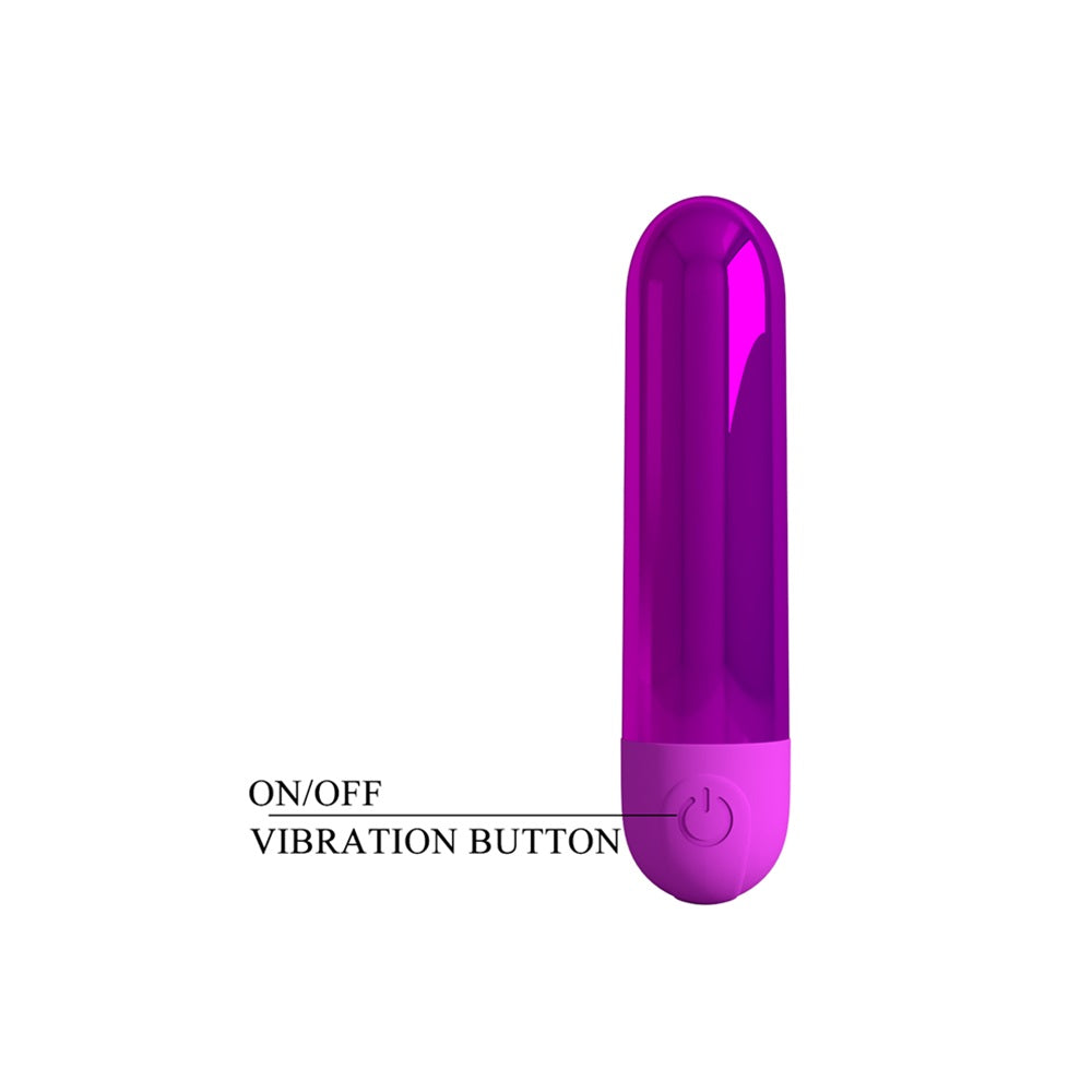 Pretty Love Kiwi mini bullet vibrator PURPLE