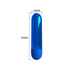 Pretty Love Kiwi mini bullet vibrator BLUE - image 3