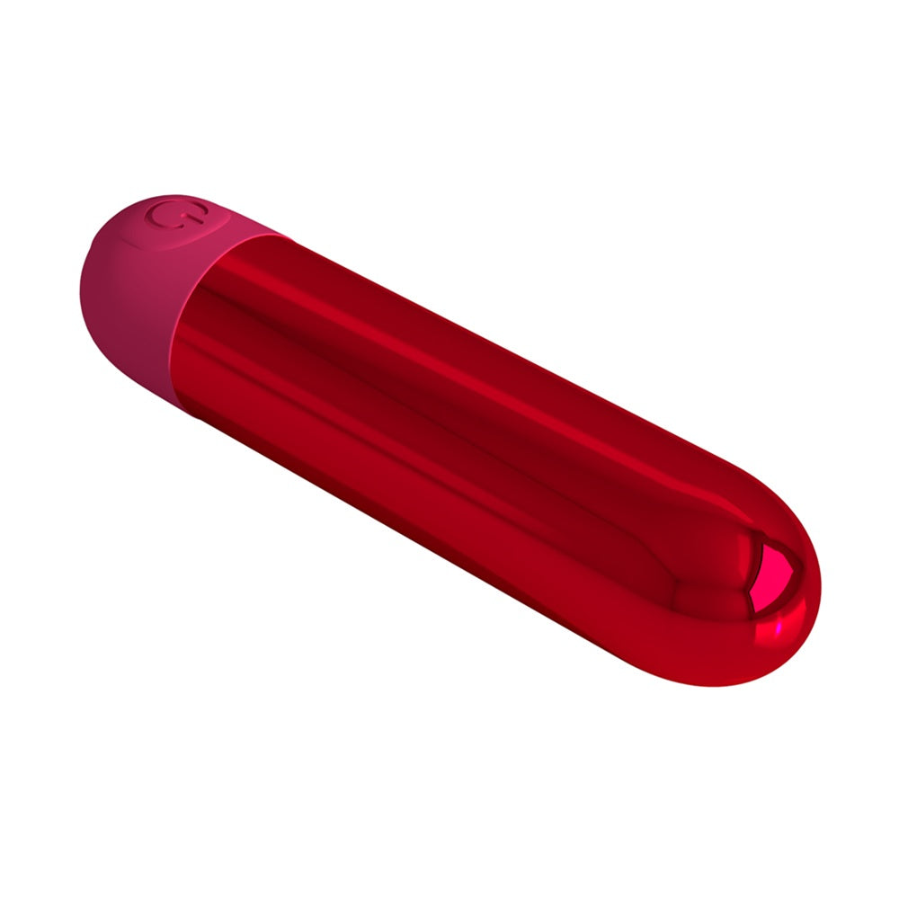 Pretty Love Kiwi mini bullet vibrator RED - image 2
