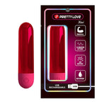 Pretty Love Kiwi mini bullet vibrator RED