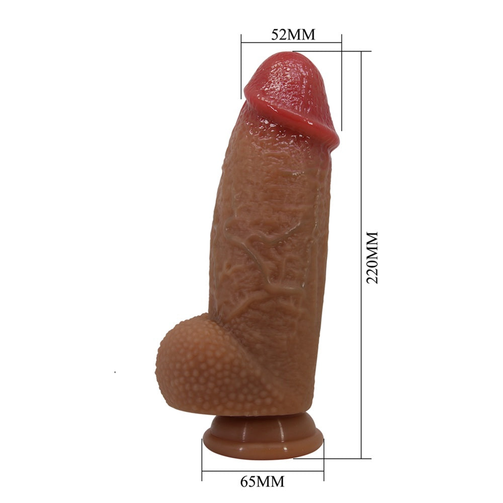 Pretty Love Achille Realistic Dildo with Suction 22 x 5.2 cm Secondary image