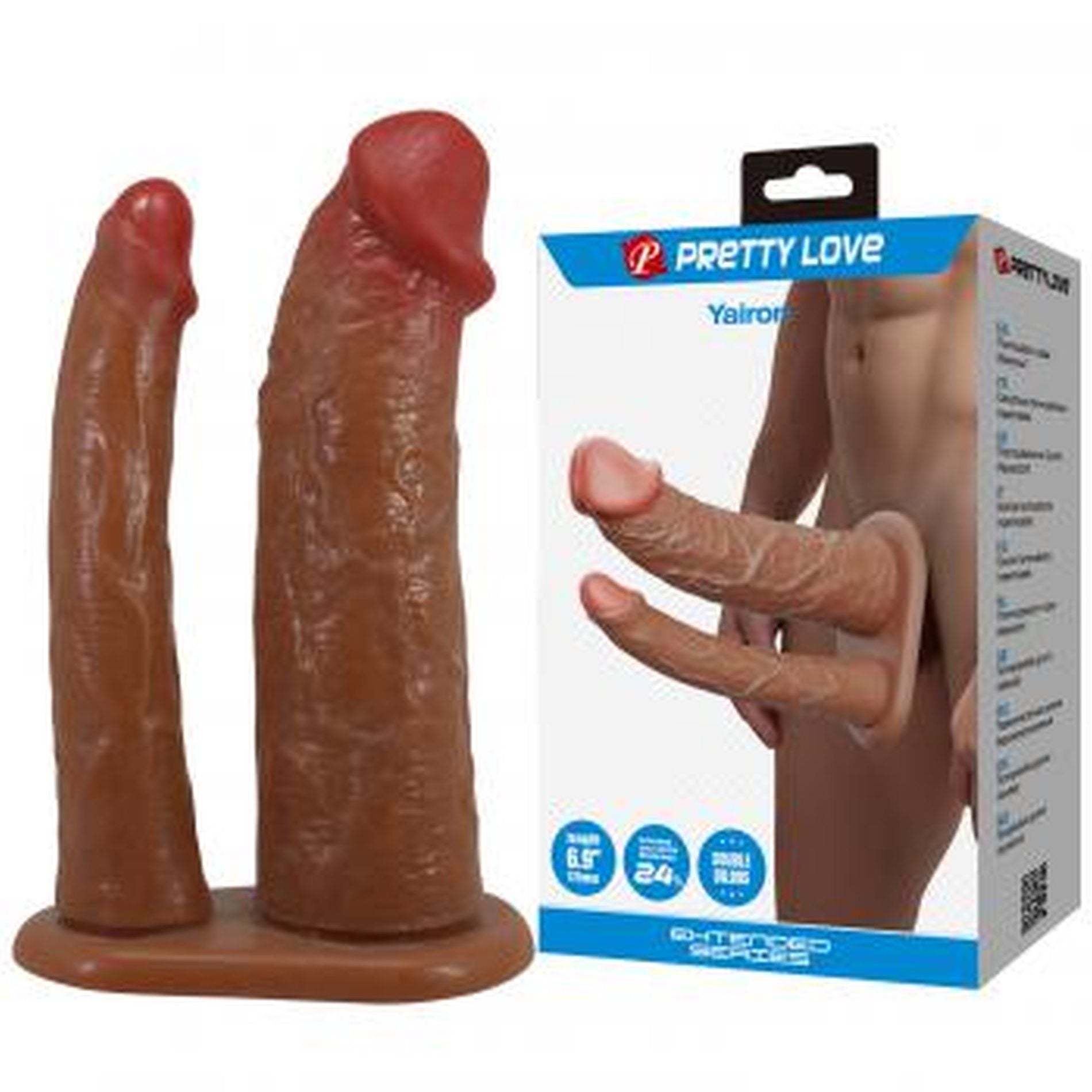 Pretty Love Yairon Wearable Double Dildo