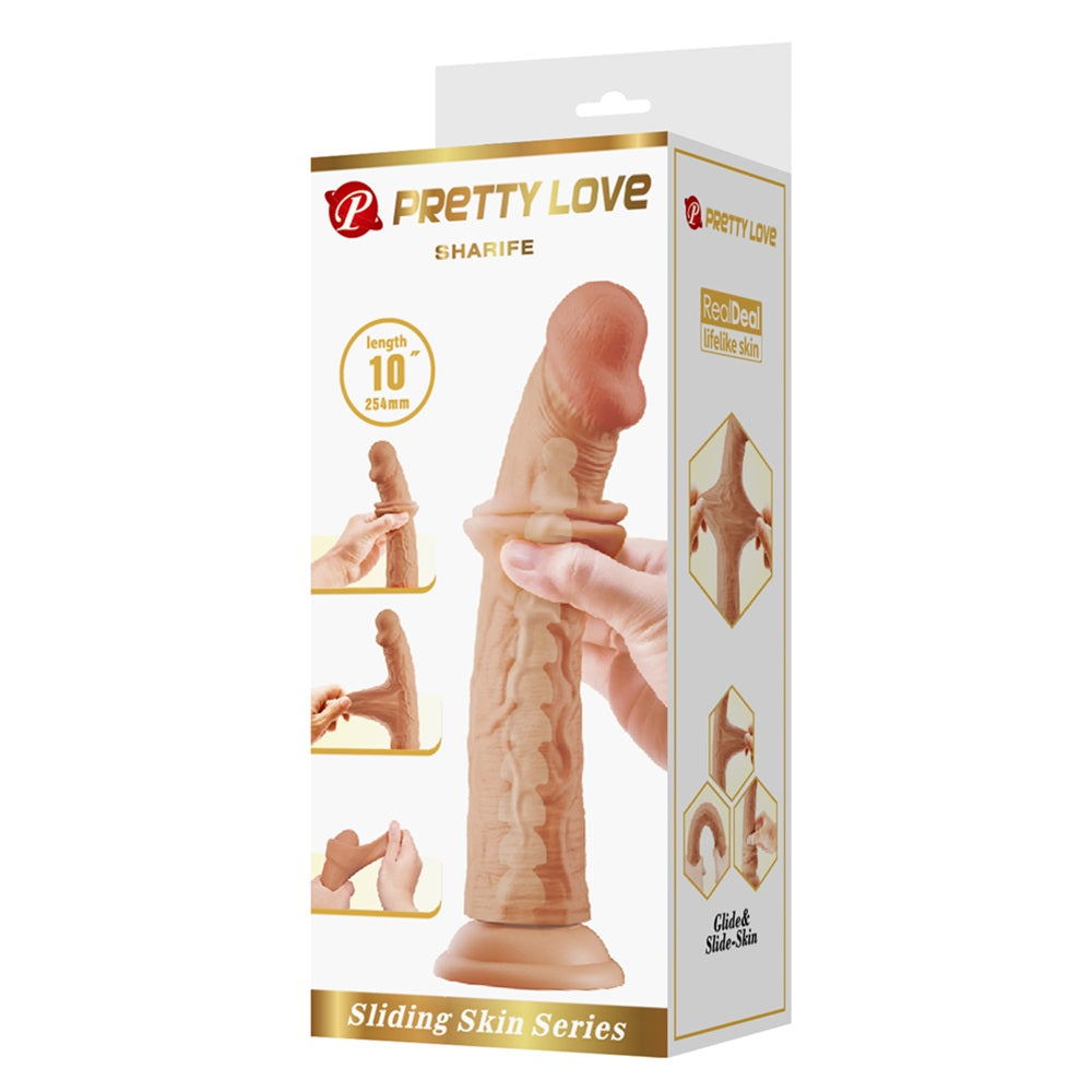 Pretty Love Sharife Realistic Dildo with Suction 25.4 x 4.8 cm - image 7