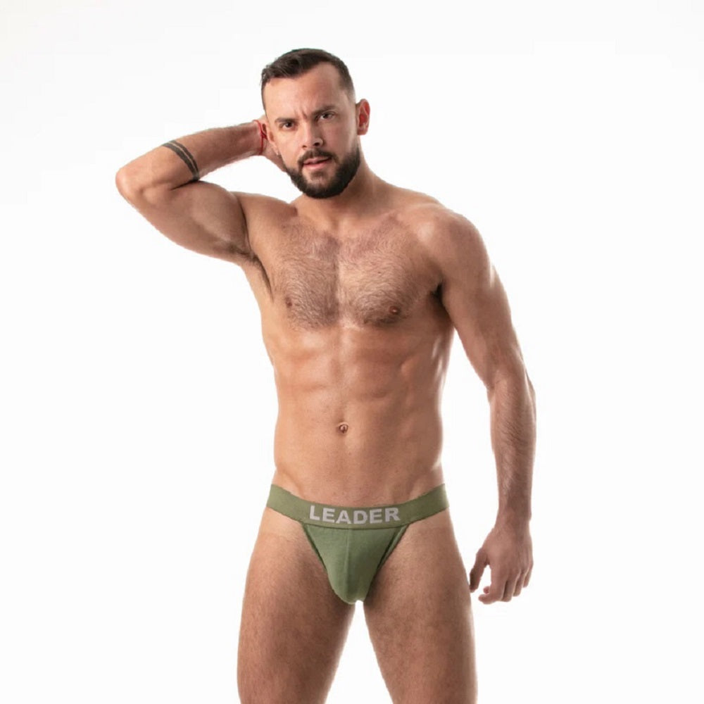 Leader G.I. Army Jockstrap Khaki - image 6