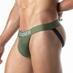 Leader G.I. Army Jockstrap Khaki - image 3