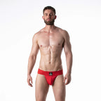 Leader Sports Mesh Jockstrap Red - image 6