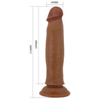 Pretty Love Keon Brown Realistic Dildo with Suction 21.4 x 4.4 cm - image 2