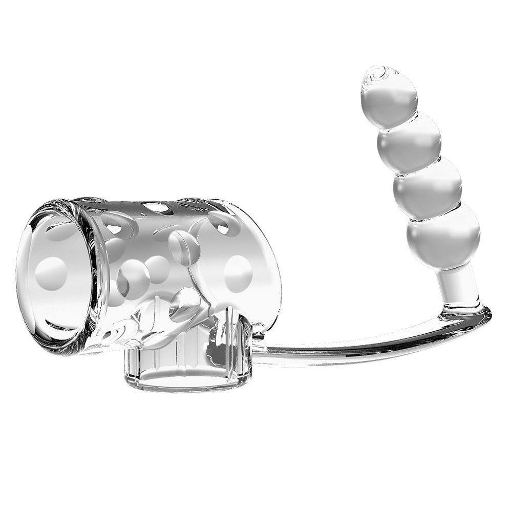 Pretty Love Rilley Penis Sleeve with Butt Plug Clear Secondary image