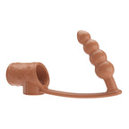 Pretty Love Rilley Penis Sleeve with Butt Plug Brown - image 6