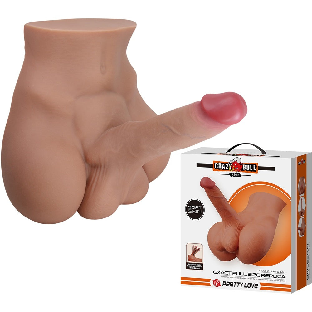 Crazy Bull Rhyne Masturbator with Dildo and Butthole Κύρια εικόνα προϊόντος