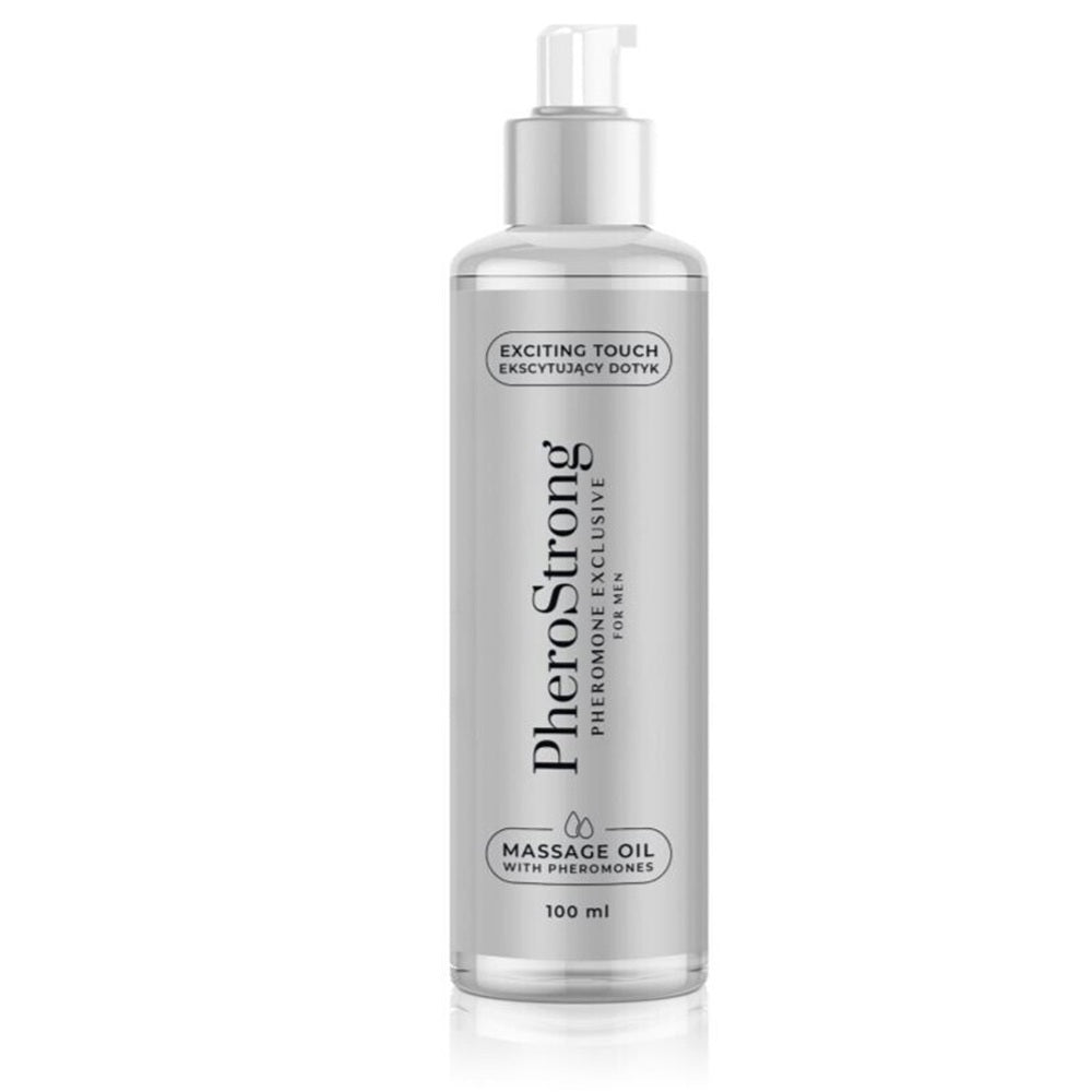 PheroStrong Pheromones Exclusive For Men Massage Oil 100 ml - image 2