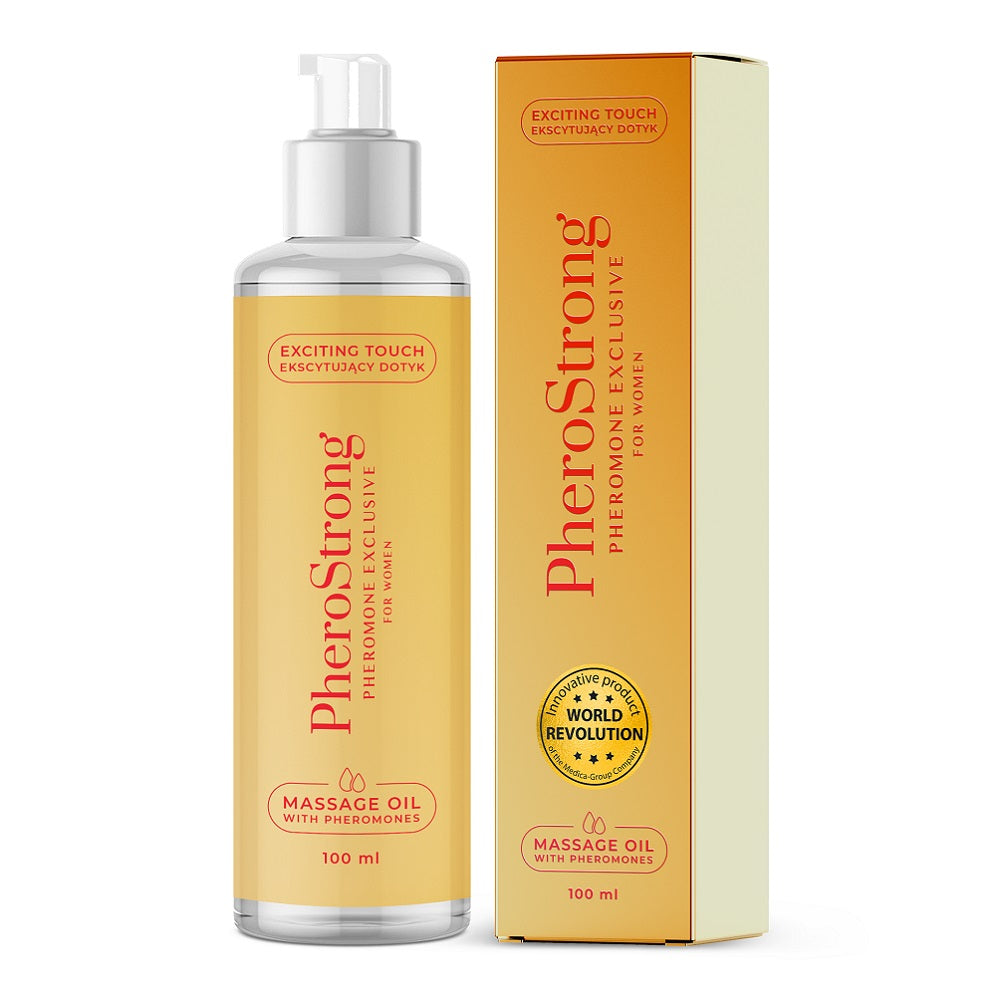 PheroStrong Pheromone Exclusive For Women Massage Oil 100 ml - image 2