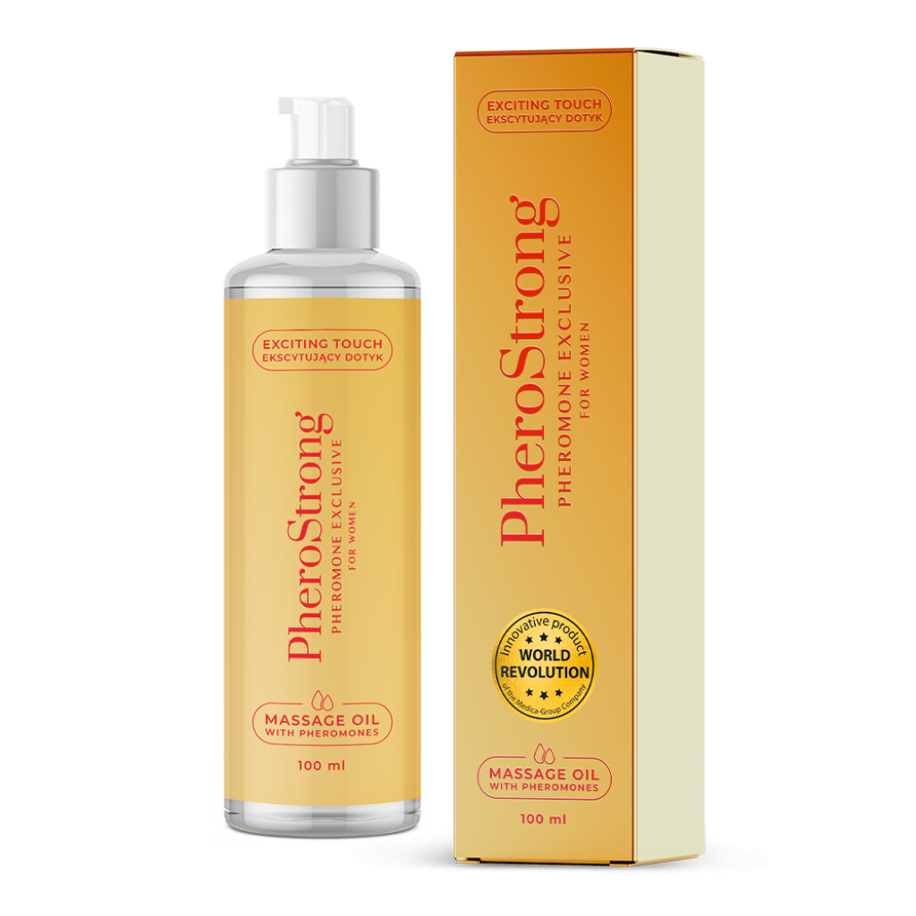 PheroStrong Pheromone Exclusive For Women Massage Oil 100 ml Κύρια εικόνα προϊόντος