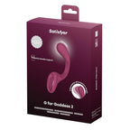 Satisfyer G For Goddess 2 Rabbit Vibrator Red