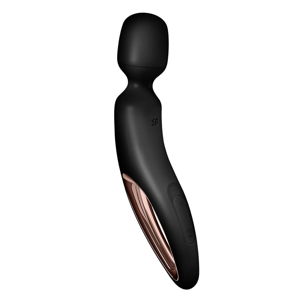 Satisfyer Wand-Erland Wand Vibrator Black Rosegold