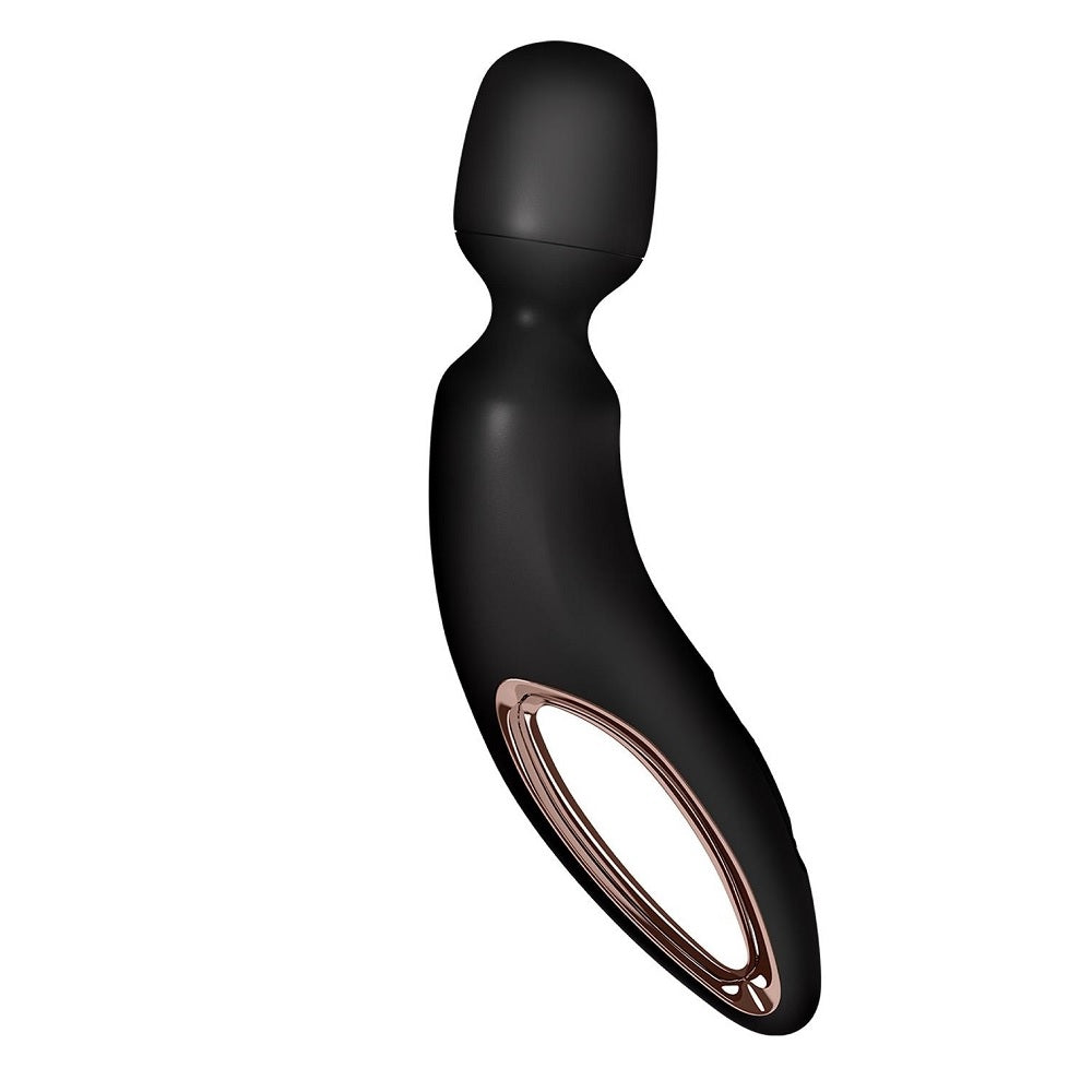 Satisfyer Wand-Erland Wand Vibrator Black Rosegold