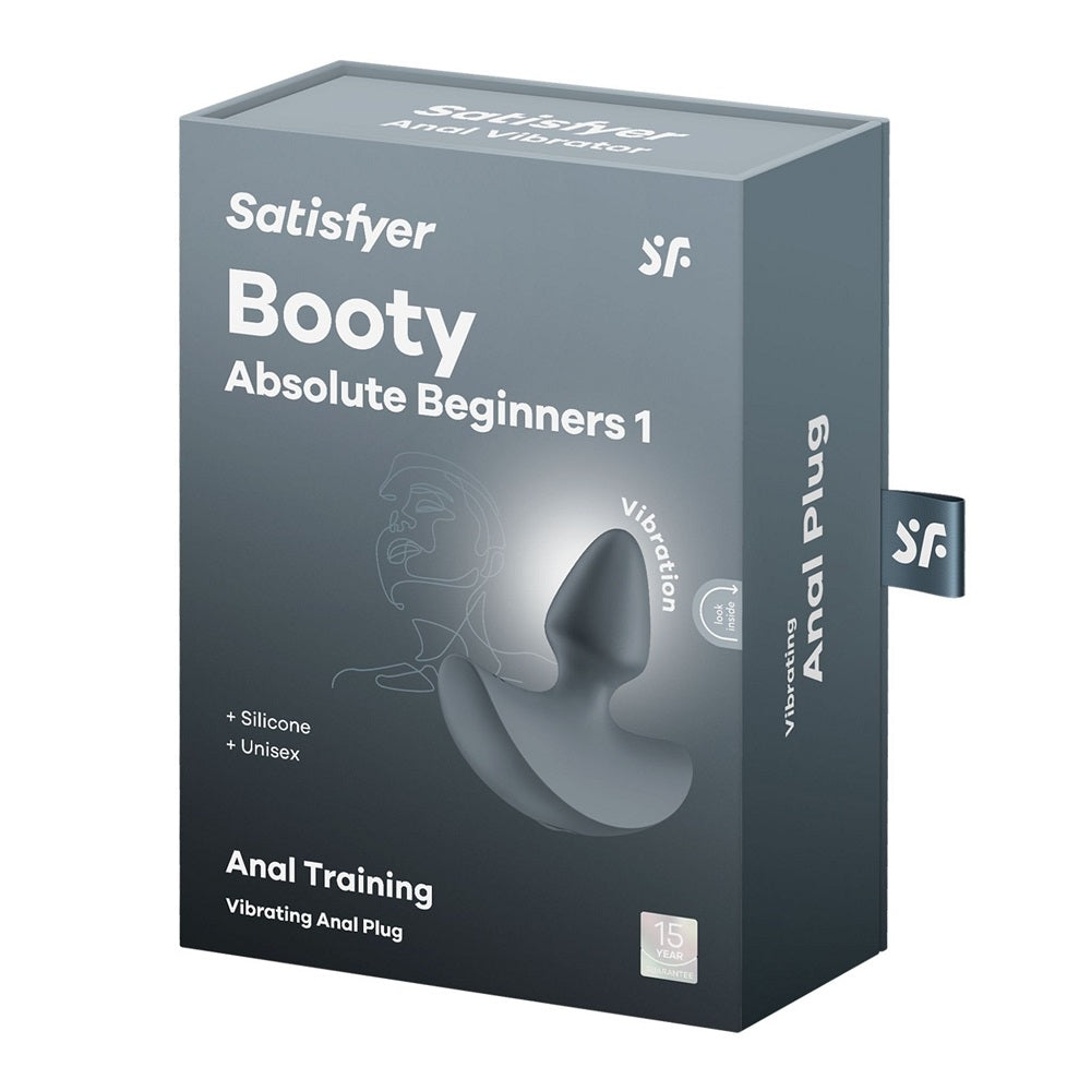 Satisfyer Booty Absolute Beginners 1 Vibrating Butt Plug Κύρια εικόνα προϊόντος